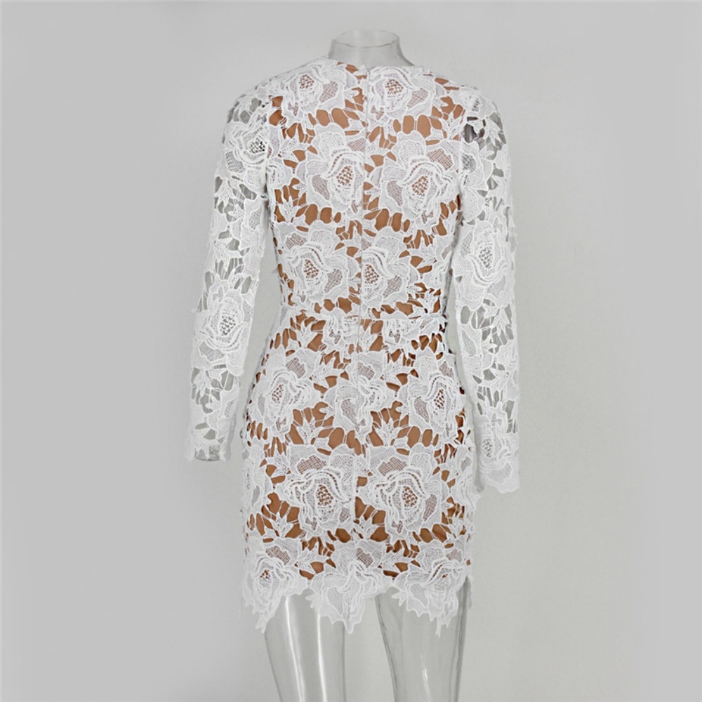 LAST ONE! SAO PAULO MINI V-NECK DRESS - Picture 5 of 7